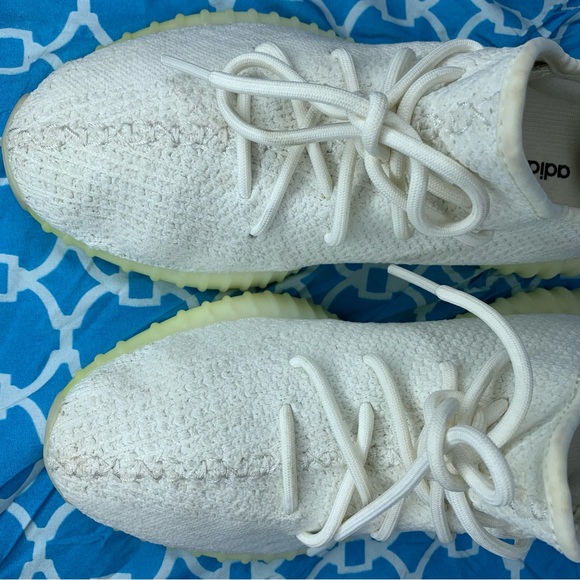 Adidas yeezy boost 350 v2 Women’s size 8.5 cream white triple super rare wmns - Picture 8 of 10